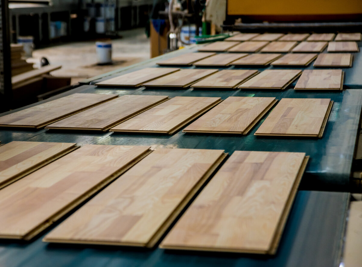 Wood flooring materials