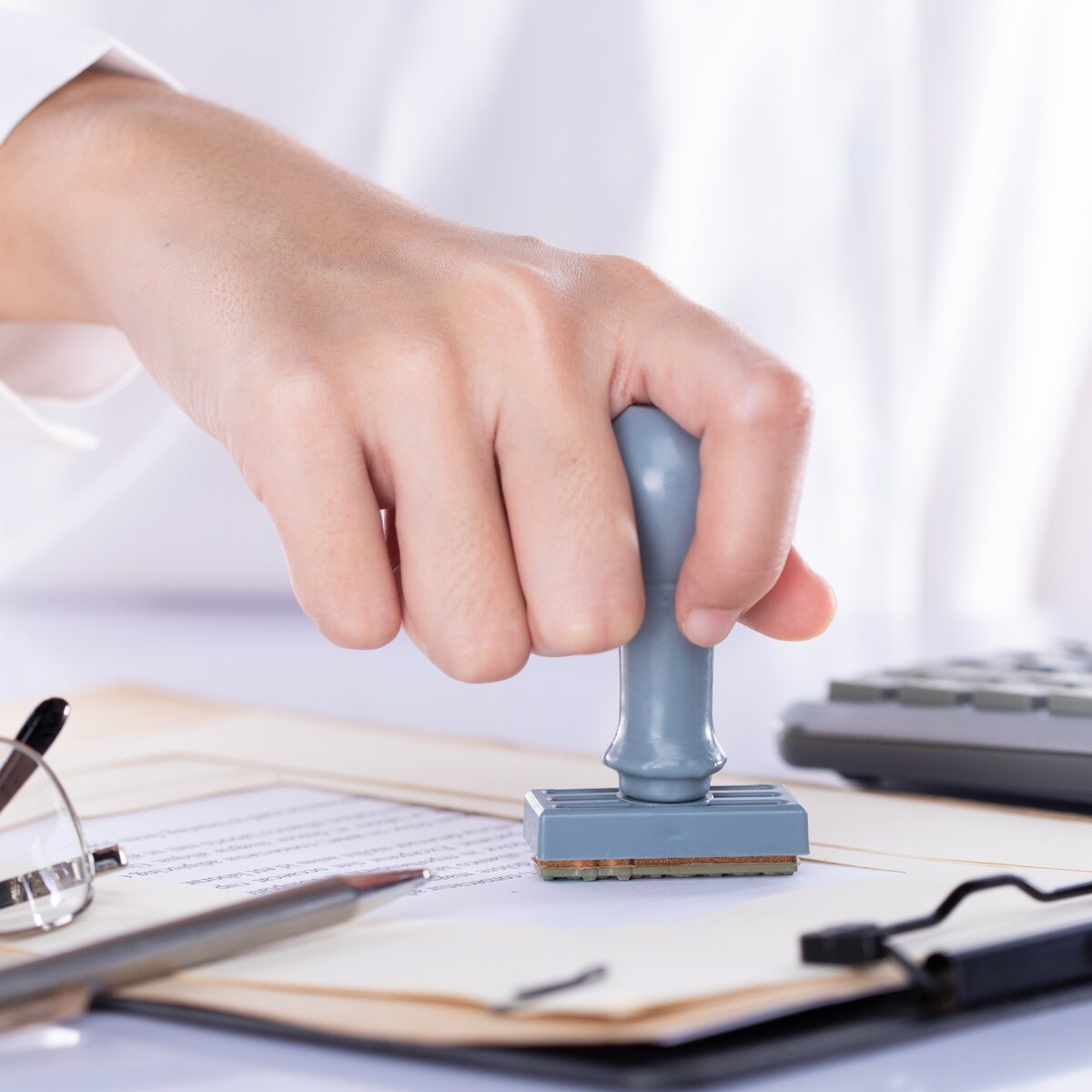 Certification and quality assurance stamping